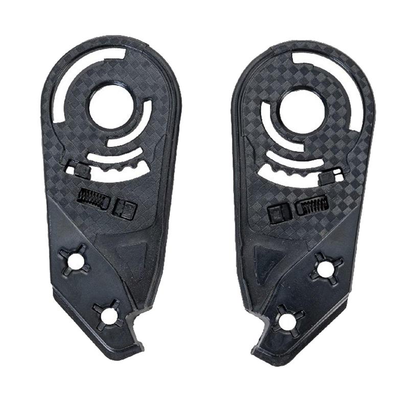 Black Plastic Motorcycle Lens Base Replacement Helmet Visor Plate Repair Part for MT ATOM 2 SV