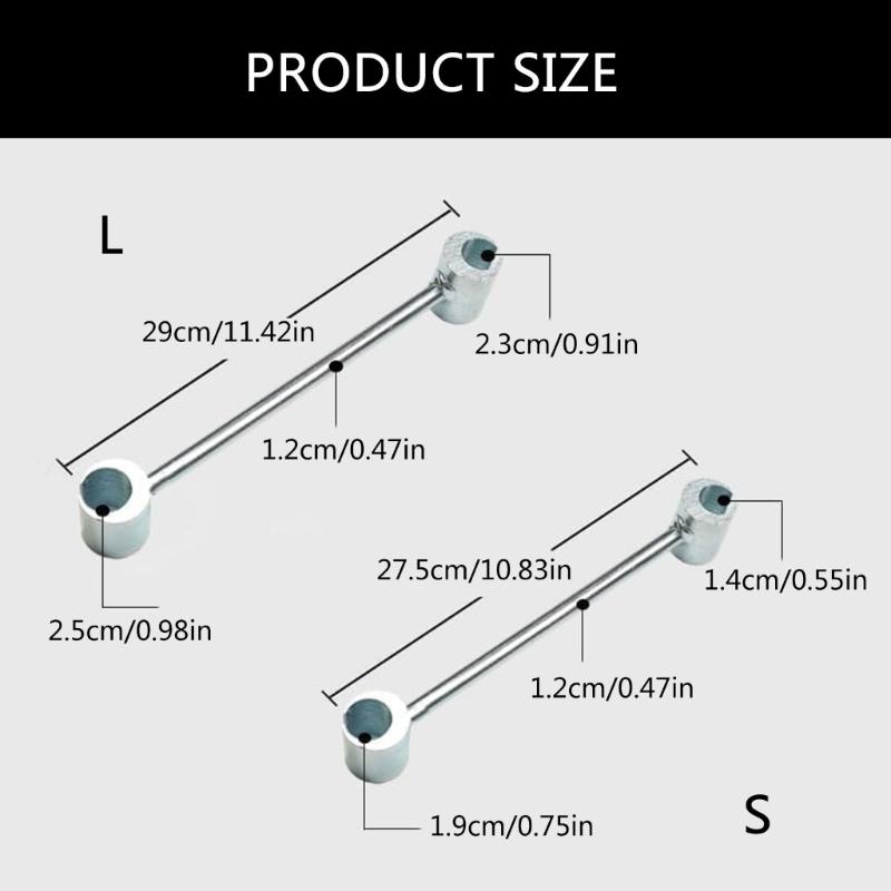 Practical Sturdy Steel Hinges Gaps Ratchets Wrenchs Accessory Portable for Home Furniture Maintenance Daily Use