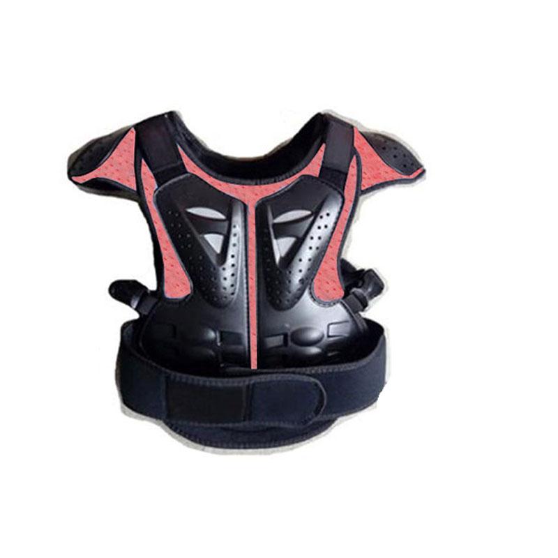 Kids Motocross Waistcoat Motorcycle Chest Back Shoulder Armor Child Protective Gear Racing Drop Resistant Body Armour