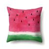 Cool Summer Fruit Polyester Pillowcase Car Decoration Home Print Small Fresh Cute Pillowcase