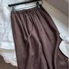 Spring Summer Women's Linen High-Waisted Bell Bottoms Women's Loose-Fit Draped Slimming Casual Dragged Pants Thin Style Straight-Leg Design