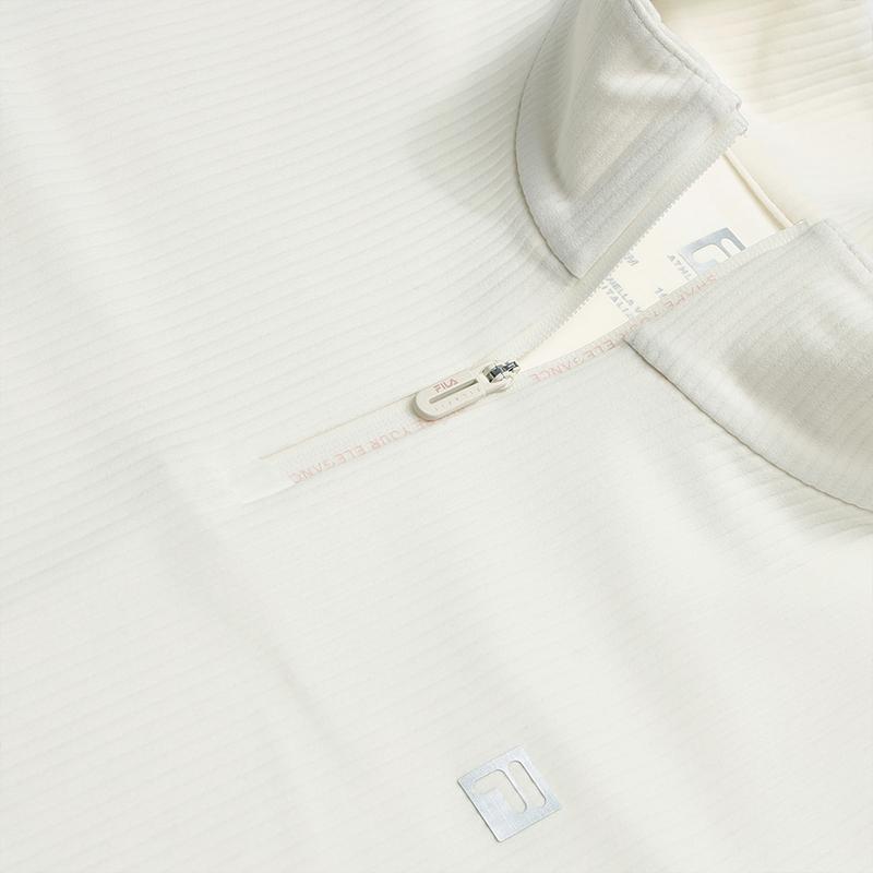 Fila Fitness Simple Sports Versatile Comfortable Long Sleeve Slim T-Shirt Women Tops White A11W611217FWT