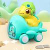 Cartoon Dinosaurier Trägheits-Spielzeugauto Niedliches Haustier Mutter-Kind Auswurf-Fahrzeug Kindergarten Großhandel