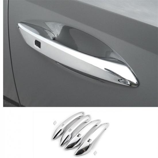 For Hyundai Sonata 2020-2023 Chrome ABS Car Exterior Side Door Handle Cover Trim
