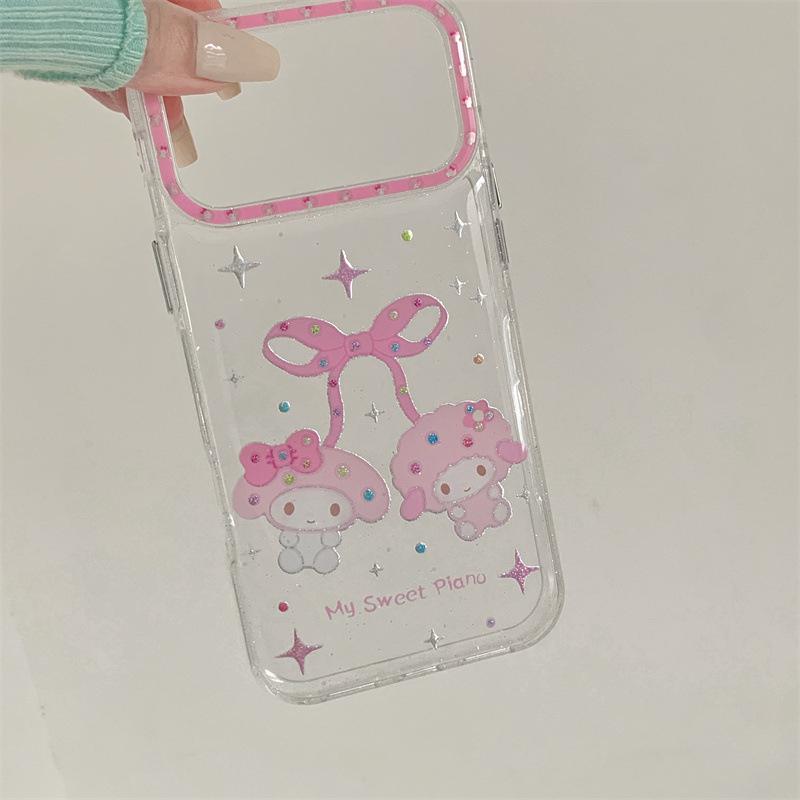 

Colorful Polka Dot Bow Sheep iPhone Case for 17 Pro Max / 16 / 15 / 14 iPhone 17 Pro Max