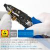 HOZAN P-960 Wire Stripper for Millimeter-Sized Wires, 163mm Long, 80g Weight, with Special Stopper