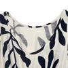 New Sleeveless Leaf Print Maxi Dress With Belt Vacation Style Holiday Long Dress For Women
