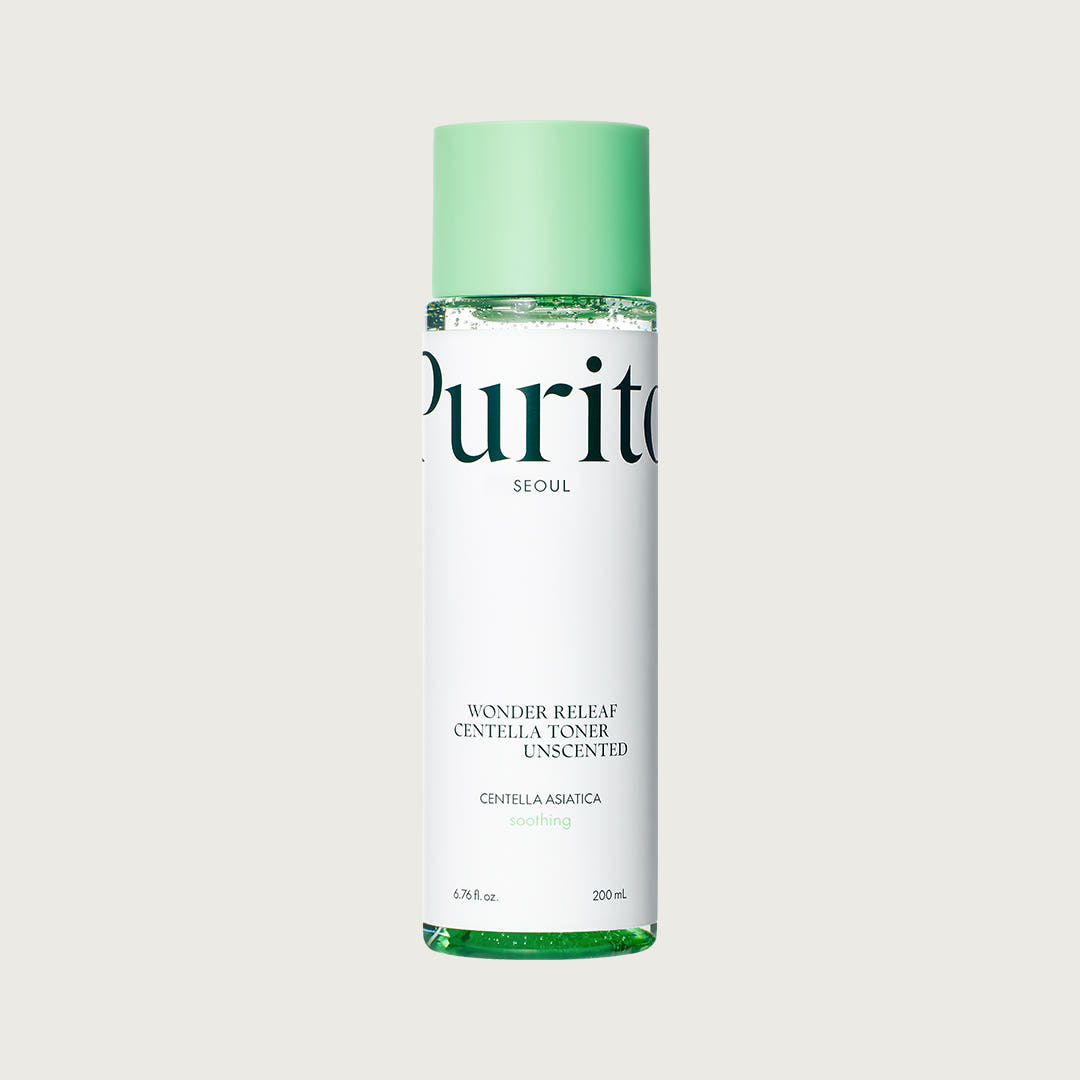 

PURITO Wonder Releaf Centella Toner Unscented 200ml – Fragrance-Free Soothing Toner for Sensitive Skin