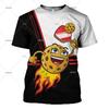Pickleball Sport Funny T-shirt For Men Women Trend 3d Print Short Sleeve Oversized
