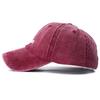 Fashion Letter Embroidery Washed Cotton Baseball Cap Retro Vintage Snapback Hat Adjustable Outdoor Sunscreen Hats for Women Men