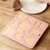 12 Cavity Mother's Day Theme Baking Mold Non-stick Silicone Candy Mold Mousse Cake Molds  Household