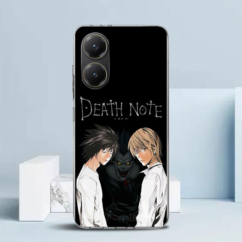 N-Note D-Death Anime Ryuk Phone Case For Xiaomi Poco F7 Ultra X5 X6 X7 Pro M7 Redmi 15C 15 13C 13 12C 12 10C 10 10A 9 9C 9A 9T C