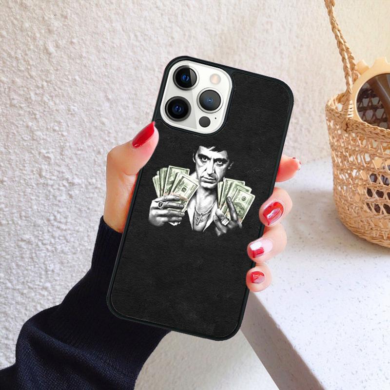 Tony Montana Scarface Al Pacino Phone Case for iPhone 17 Air 16 Coque 15 14 12 13 PLUS 11 PRO MAX Cover Fundas Shell