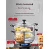 ASD 28CM Multi-Function Stainless Steel Steamer