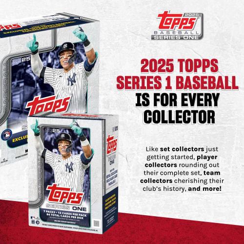 2025 Topps Baseball Series 1 - Value Box Topps Baseball Series 1 Value Box