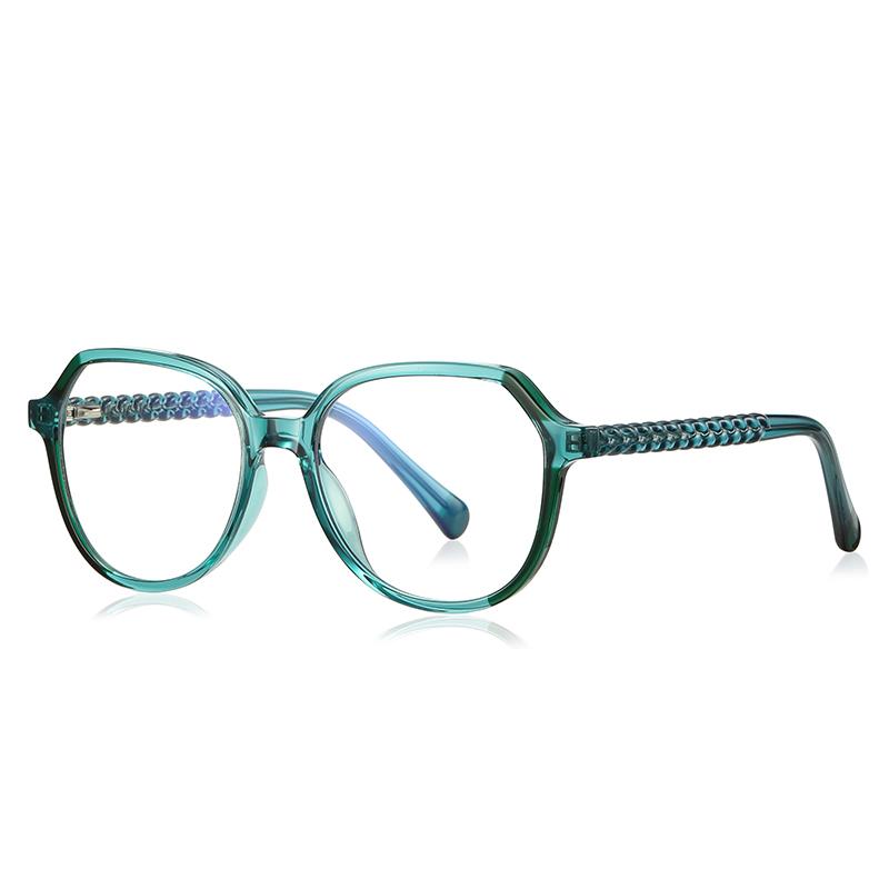 

Leopard Frame Anti Blue Rays Polygon Prescription Glasses For The Nearsighted Spring Hinge Myopes Lunettes 0 -0.5 -0.75 To -6.0 0