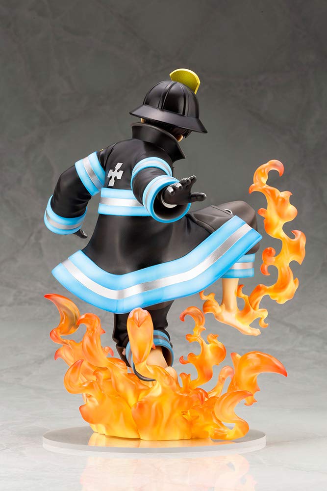 ARTFX J Fire Force Shinra Kusakabe Scale PVC Painted Complete Figure 1/8