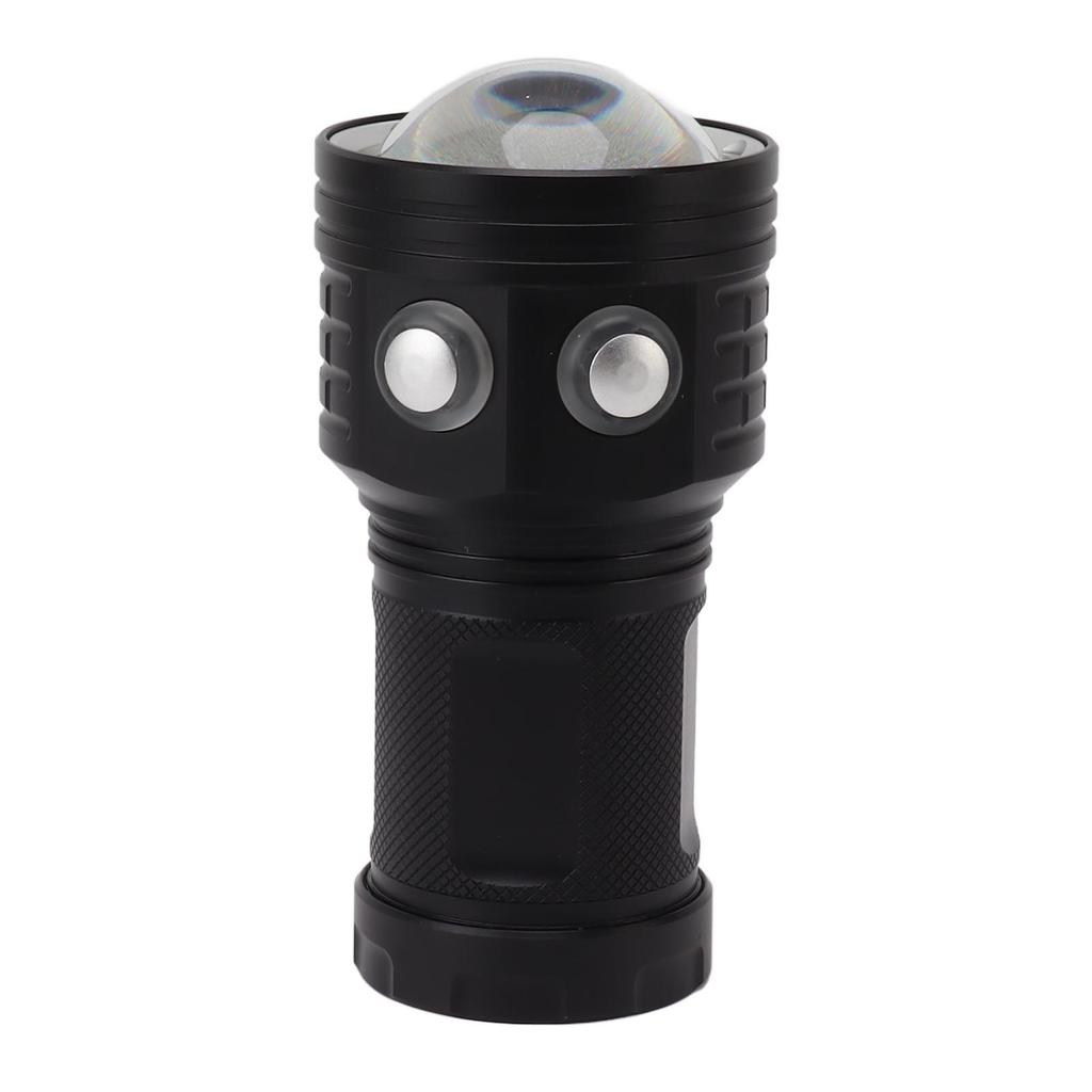 Diving Video Light 10000LM IPX8 Waterproof Professional Dive 100m Red and Blue Fill Light Underwater Flashlight