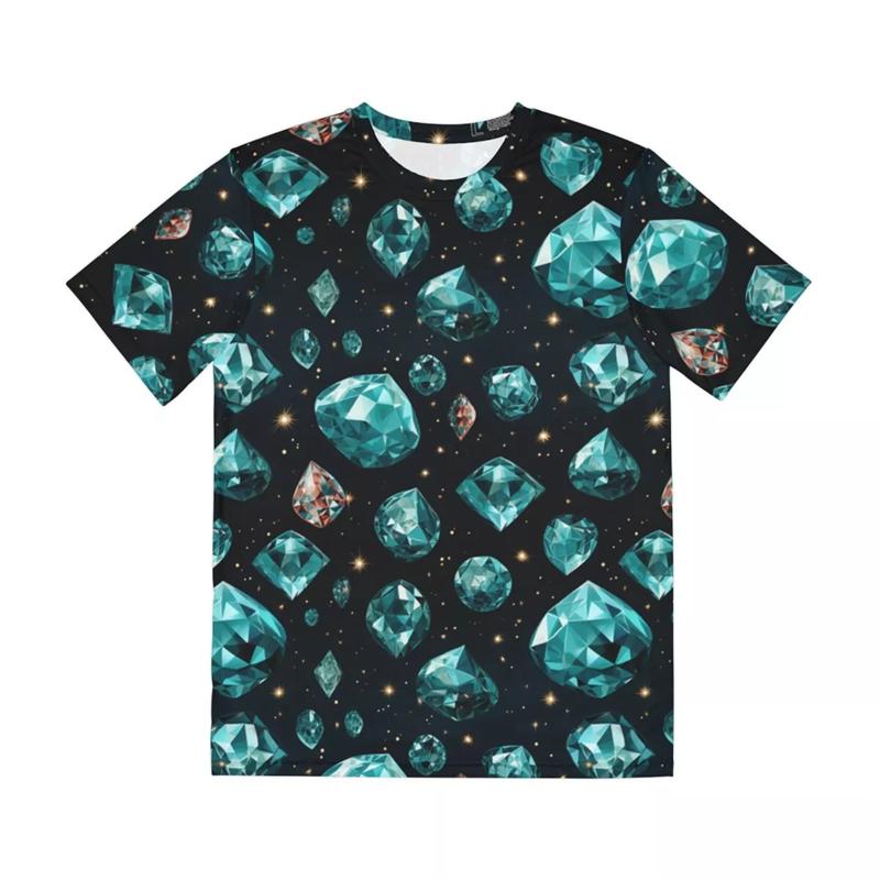 Geometry T-shirt Men 3D Print Short Sleeve Vintage Classics Tee Shirts For Men Street