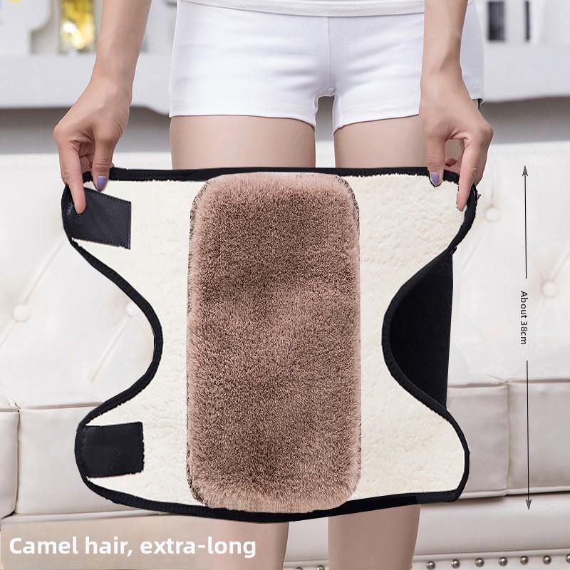 Knee Pads For Women And The Elderly, Thickened And Velvet, Paint Cover, Double Layer Composite Imitation Sherpa Velcro Style