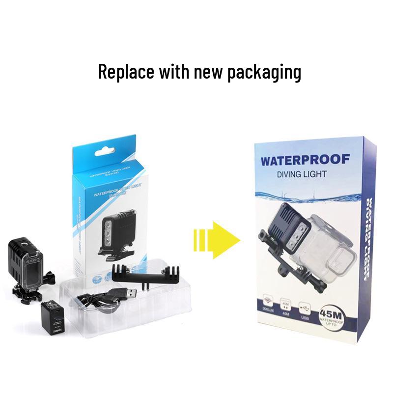 GoPro13 Tauchfülllicht: Wasserdichtes LED-Zubehör für Unterwasserfotografie