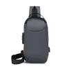Men Crossbody Casual Chest Pack Material Anti Theft Features Daily Commute Bag