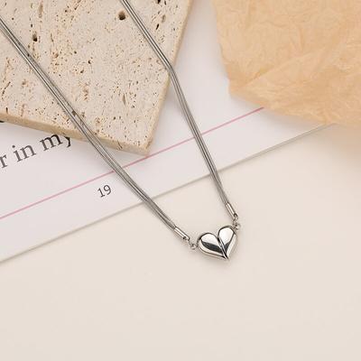 Amore Collana a Strati Osso di Serpente Femminile Nicchia Vento Freddo Accessori Freddi Catena da Collo Personalizzata Catena Clavicola