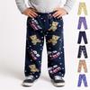 Pantaloni da pigiama anime Abbigliamento da notte Casual Coulisse Elastico in vita Pantaloni Comodi Dritti Yoga Larghi