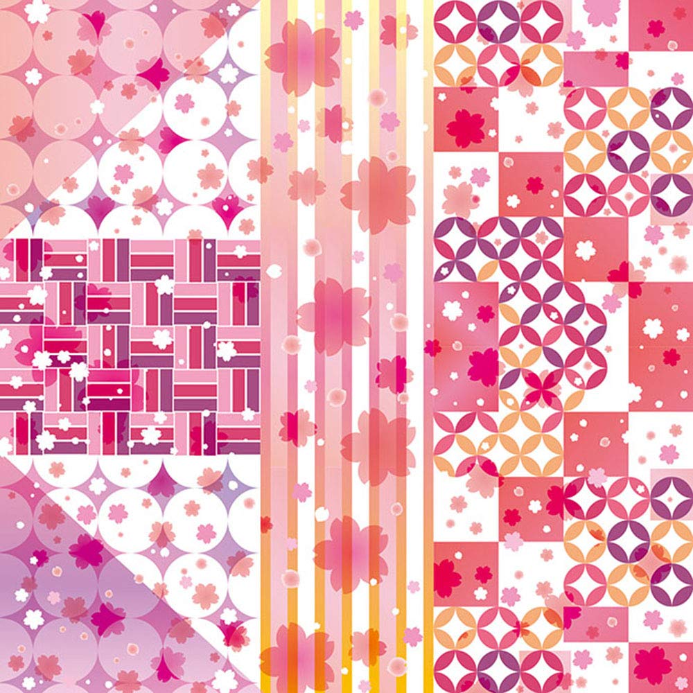 Toyo Origami Sakura Chiyogami Collection 15cm Square 860851