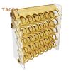Artists For 34mm Paint Organizer Round Pigment Bottle Storage Rack 35 Holes Easy Assembly Stable Paint Station Holder Caddy Stand With Handle