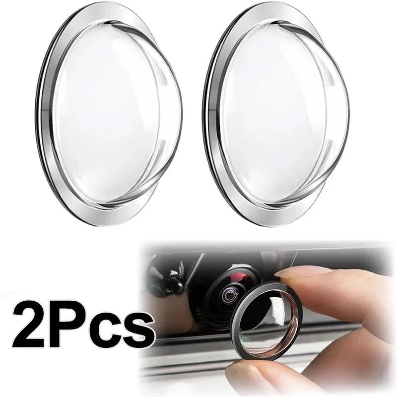 2/4Pcs Universal Car Camera Lens Protector,Rear View Backup Camera Cover,360° Camera Protection,Anti Scratch Waterproof Cover