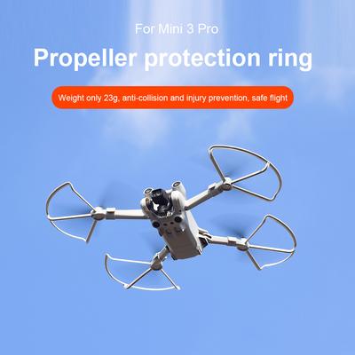 Propeller Guard Quick Release Accessories for DJI Mini 3 Pro Lightweight Drone Blade Wing Fan Protective Bumper Cover
