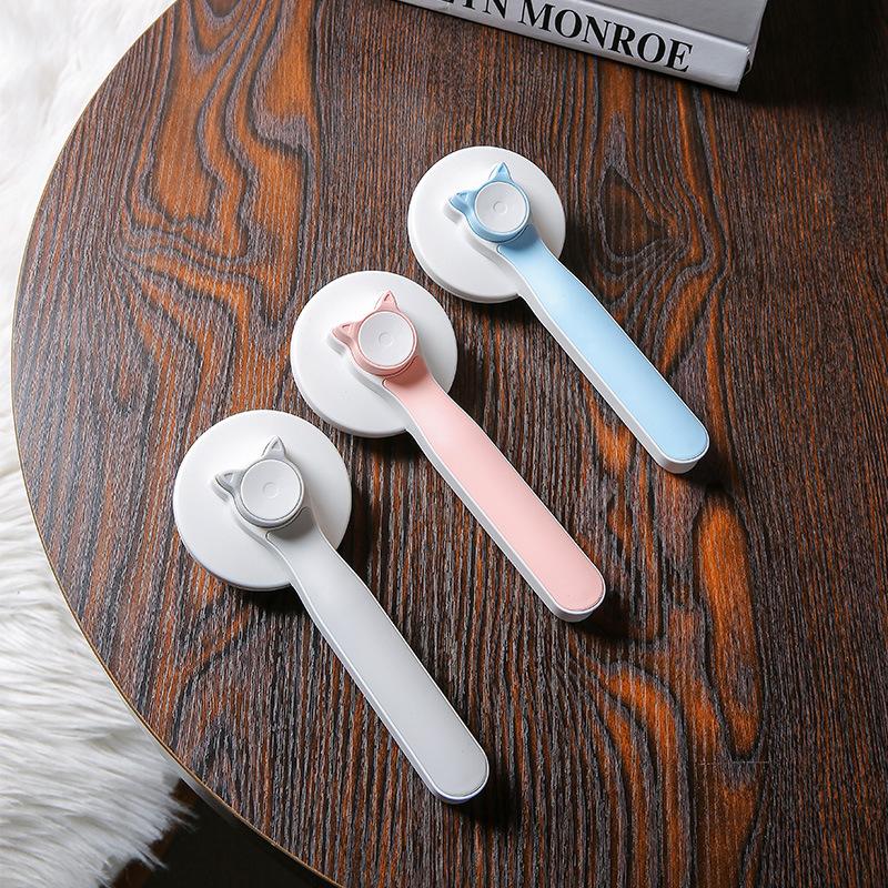 New Pet Hair Comb Self Cleaning Slicker Brush For Cats Dogs Pet Grooming Brush For Cats Cat Fur Brush Hair Removal Grooming Tools Cat Supplies
