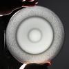 High-End Light Luxury Relief Porcelain Dinnerware Set - Simple White Design