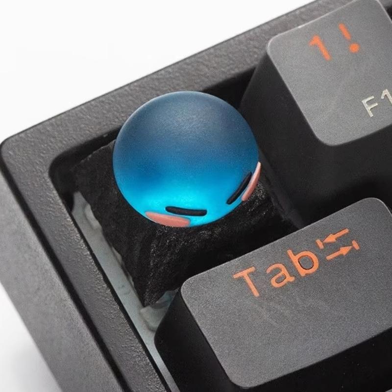 ESC Keycap Transparently Base Lovely Shaped Resin Keycap, Enhances Typing Experience For Gamers And Office Workers