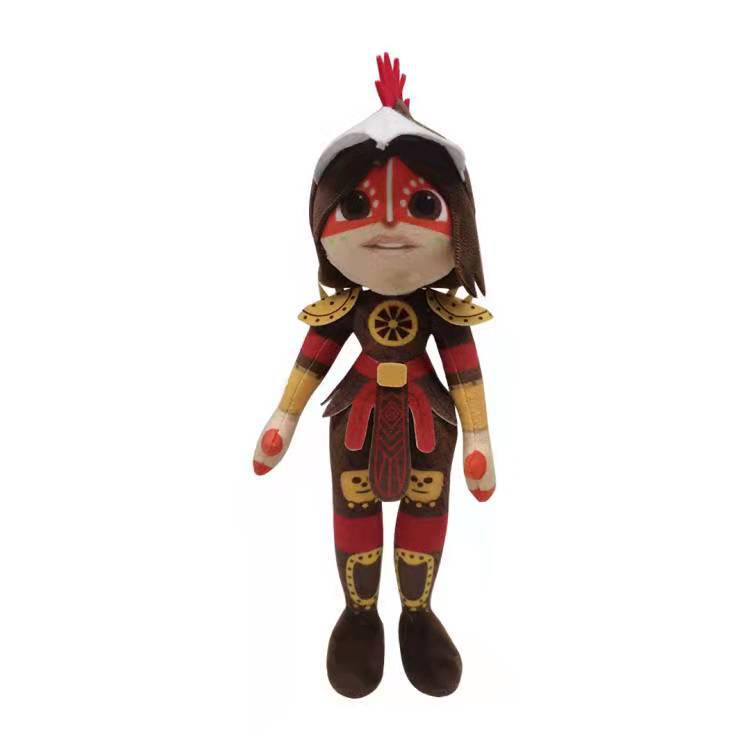 

Maya and the Three Warriors Plush Anime Dolls In Stock 28CM