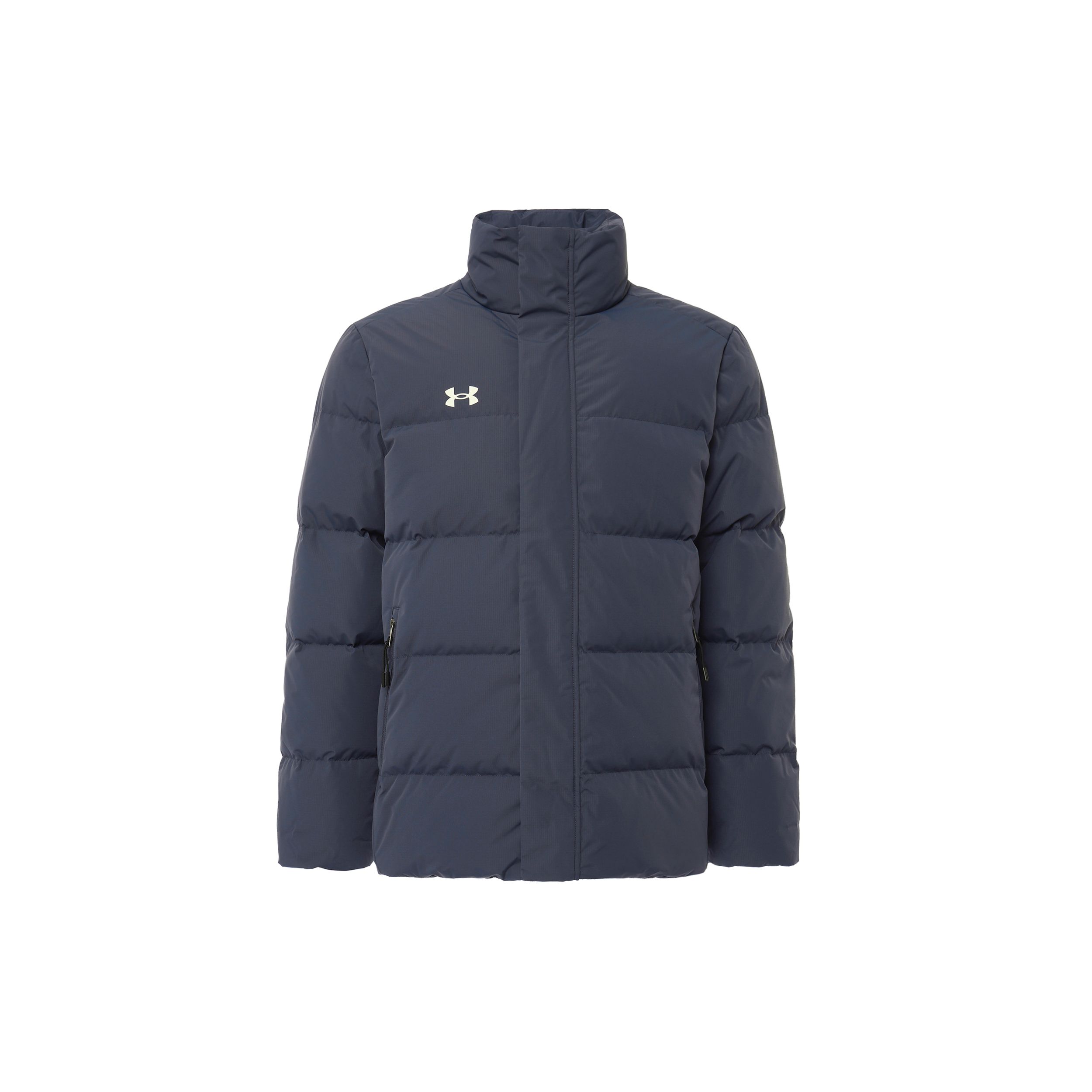 

Under Armour Solid Casual Воротник-стойка Пуховик с длинными рукавами Верхняя одежда унисекс Синий 23600802-013 M