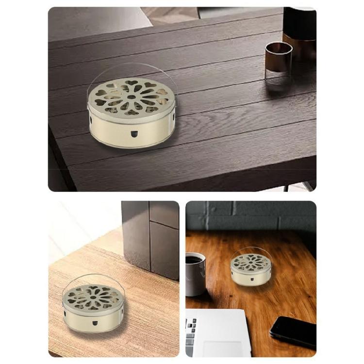 Mosquitoes Expel Tray Box Featuring Carrying Handle And Removable Lid Portable Outdoor Essential With Ventilation Holes