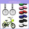 Durable Steel And Plastic Training Wheels For Kids Bicycles 12-20 Inches Colorful Set