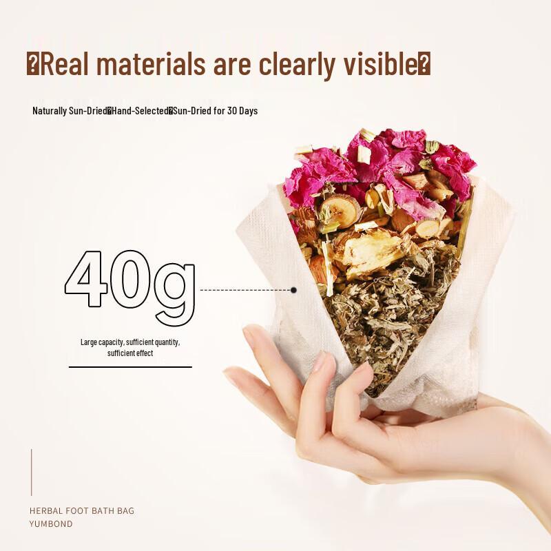 Yao Chen Herbal Ginger & Artemisia Foot Soak Bags