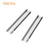 Black 1500pcs Standard Tagging Fasteners Plastic Regular Standard Label Tagging Barbs for Garment Price Tag Label Tagging Barbs