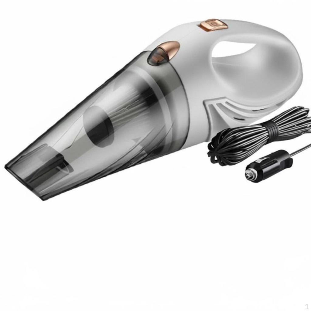 12V Car Vacuum Cleaner High Power Suction Portable Auto Washable Strainer Cleaning