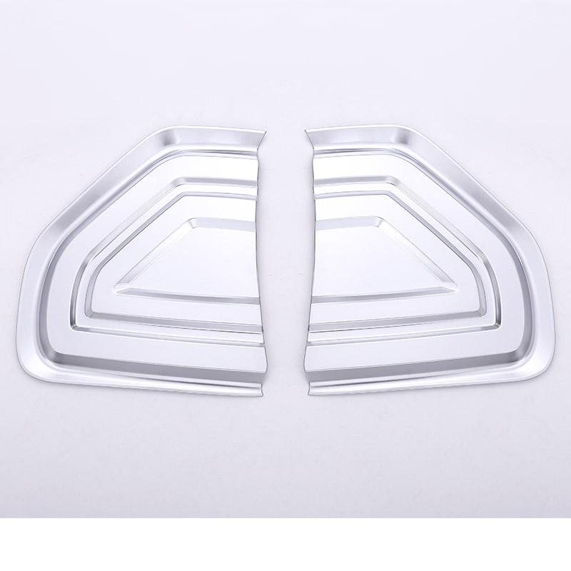 

For Land rover Range Rover Sport 2014-2026 ABS Silver Car Center Console Side U Shaped Panel Decorative Sticker Car Accessories серебряный