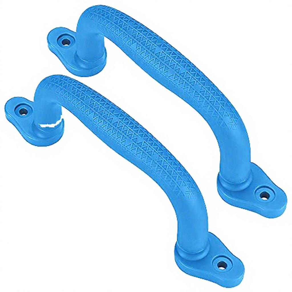 Playground Safety Handles Non-Slip Plastic Durable Indoor/Outdoor Use Under 5 Years 2 Pack