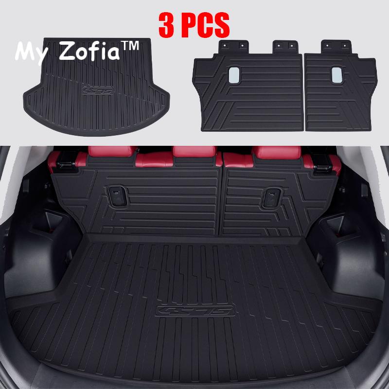 TPE Trunk Mat For Changan CS75 Plus Gen III 2025 2026 Car All Weather Anti-Slip Floor Liners Cargo Trunk Mat Carpet Accessories