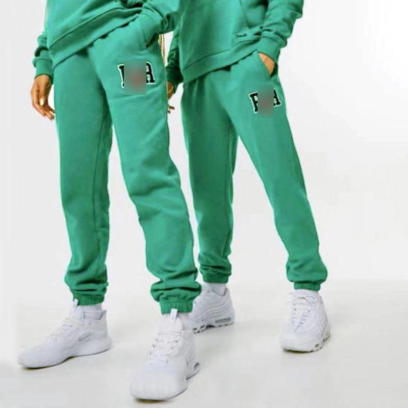 

Внешняя торговля Осень и Зима Мужские и Женские Парные Брюки с Высокой Посадкой Большого Размера Удлиненные Хлопковые Флисовые с Подкладкой Теплые Повседневные Спортивные Брюки Закрытые Брюки 223 Green L