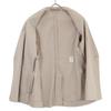 theory luxe 03-1204101 Linen double tailored jacket Jacket 38 beigeUsed