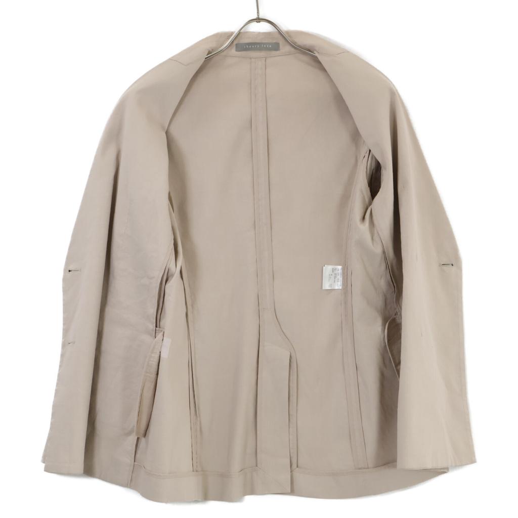 theory luxe 03-1204101 Linen double tailored jacket Jacket 38 beigeUsed