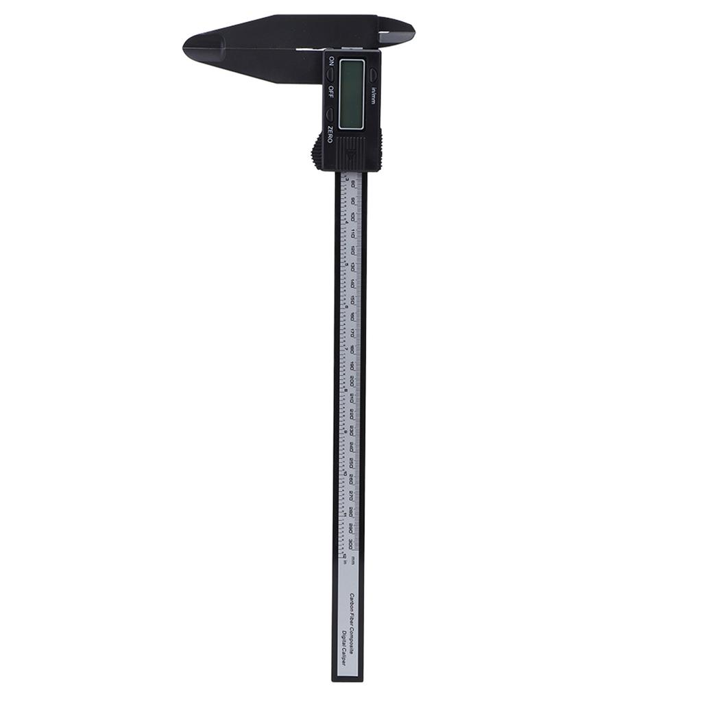 150mm 300mm Digital Electronic Caliper Carbon Ruler with Long Jaw Measuring Tool Accuracy 0.1mm Digital Ruler Measuring Tool