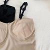 Floral Tank Top Halter Crop Tops Women Summer Camis Chest Pad Camisole Fashion Casual Tube Female Sleeveless Cropped Vest